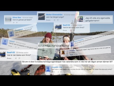 Julius och Björn svarar på frågor del 1 (videopod)