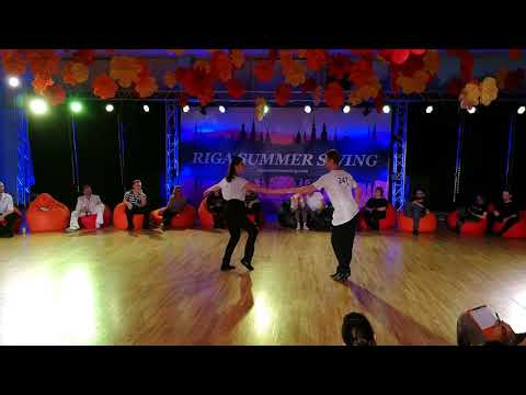 Riga Summer Swing 2018 Strictly Open Finals Konstantin Baranov & Gillian Kespohl