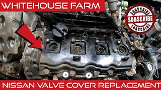 How To Install A Valve Cover On A Nissan Rogue DIY!
