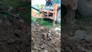 removing deleterious material from existing plot area