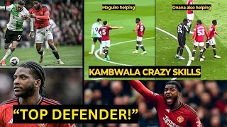 Man United fans can't stop PRAISING W!lly KAMBWALA after SHOWING his BRILLIANT SKILLS vs LIVERPOOL