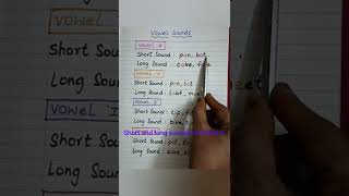 short and long vowel sound &#39;A&#39; #shorts #levelupphonics