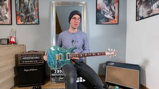 Video thumbnail for PRS Experience 2020 Modern Eagle V River Blue by String Taste