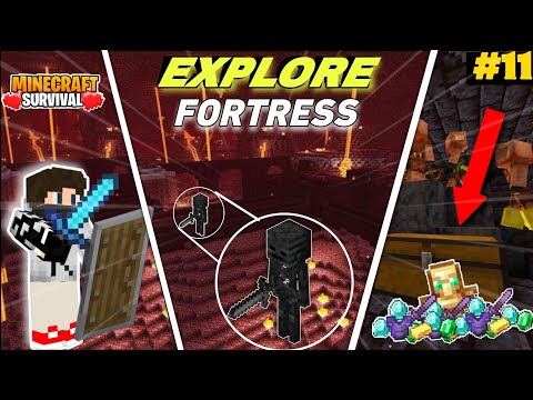 Minecraft Nether Fortress Adventure! Watch Now!