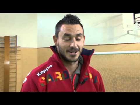 saluti ai tifosi del Cagliari da parte di Pinilla, Conti, Ariaudo, Dessena