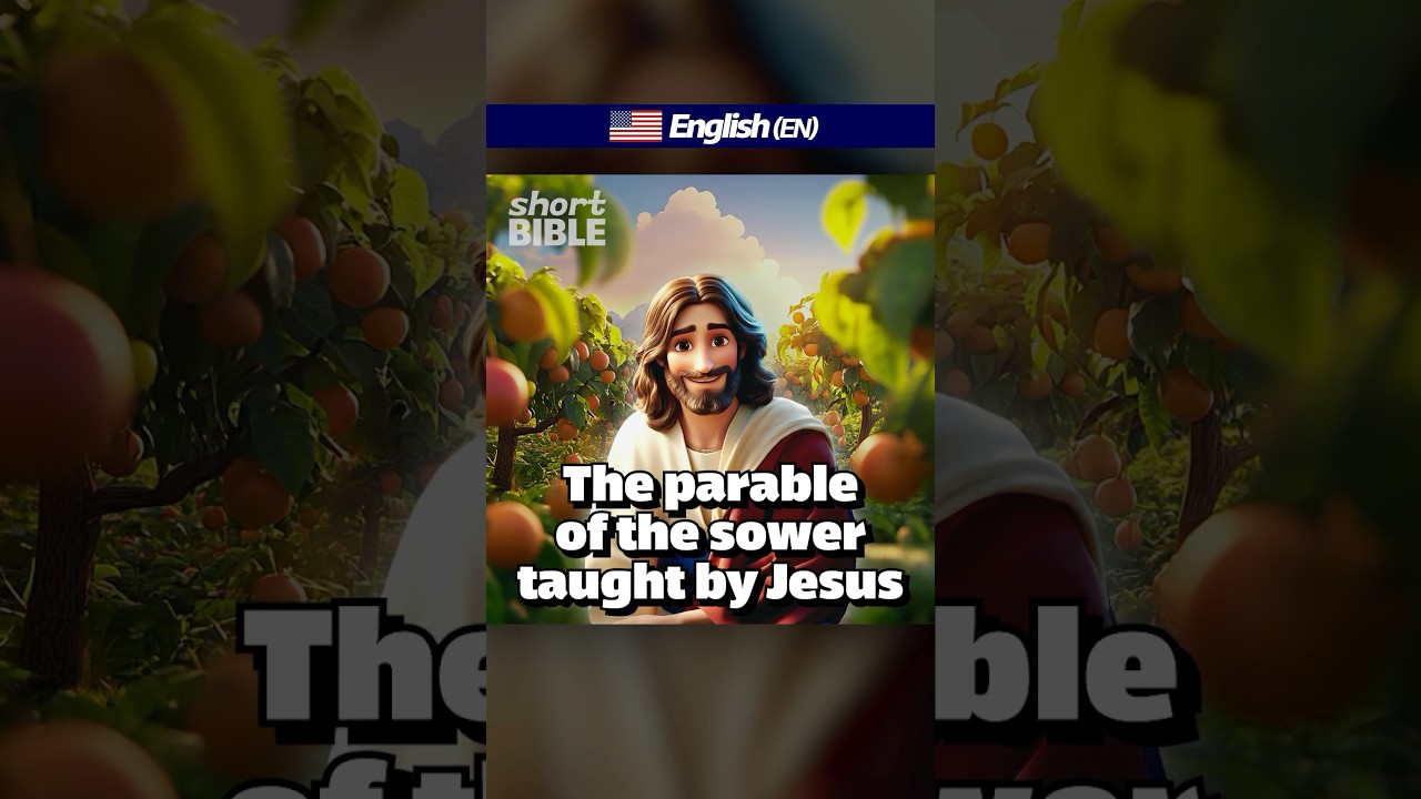 [Short BIBLE] The parable of the sower taught by Jesus