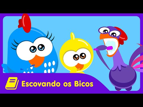 Galinha Pintadinha Mini - Historinha - Escovando os Bicos