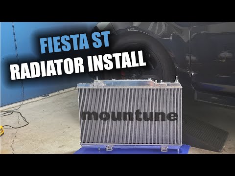 How to INSTALL A RADIATOR in a FIESTA ST