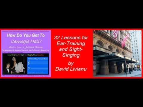 6. How to practice the 32 Ear-Training lessons with Solfege? An idea by Jacob & Jessica Livianu