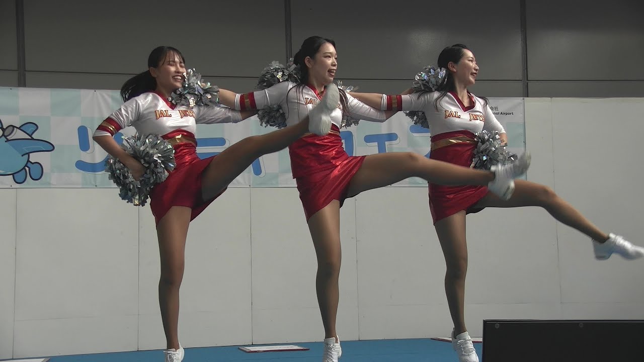 これがCA！？ かわいい チア 固定カメラ　[4K]　[再掲]