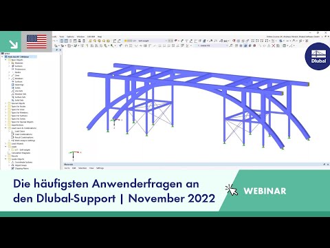 [EN] Webinar | Die häufigsten Anwenderfragen an den Dlubal-Support | November 2022