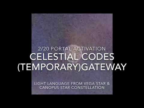 2/20 Portal Activation -Celestial Codes