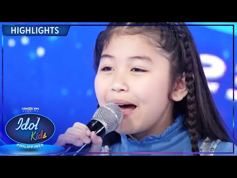 Aleia stuns with her beautiful rendition of Sarah G’s 'Duyan' | Idol Kids Philippines