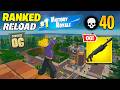 High Elimination Solo Vs Squads RANKED Win Gameplay Fortnite Reload