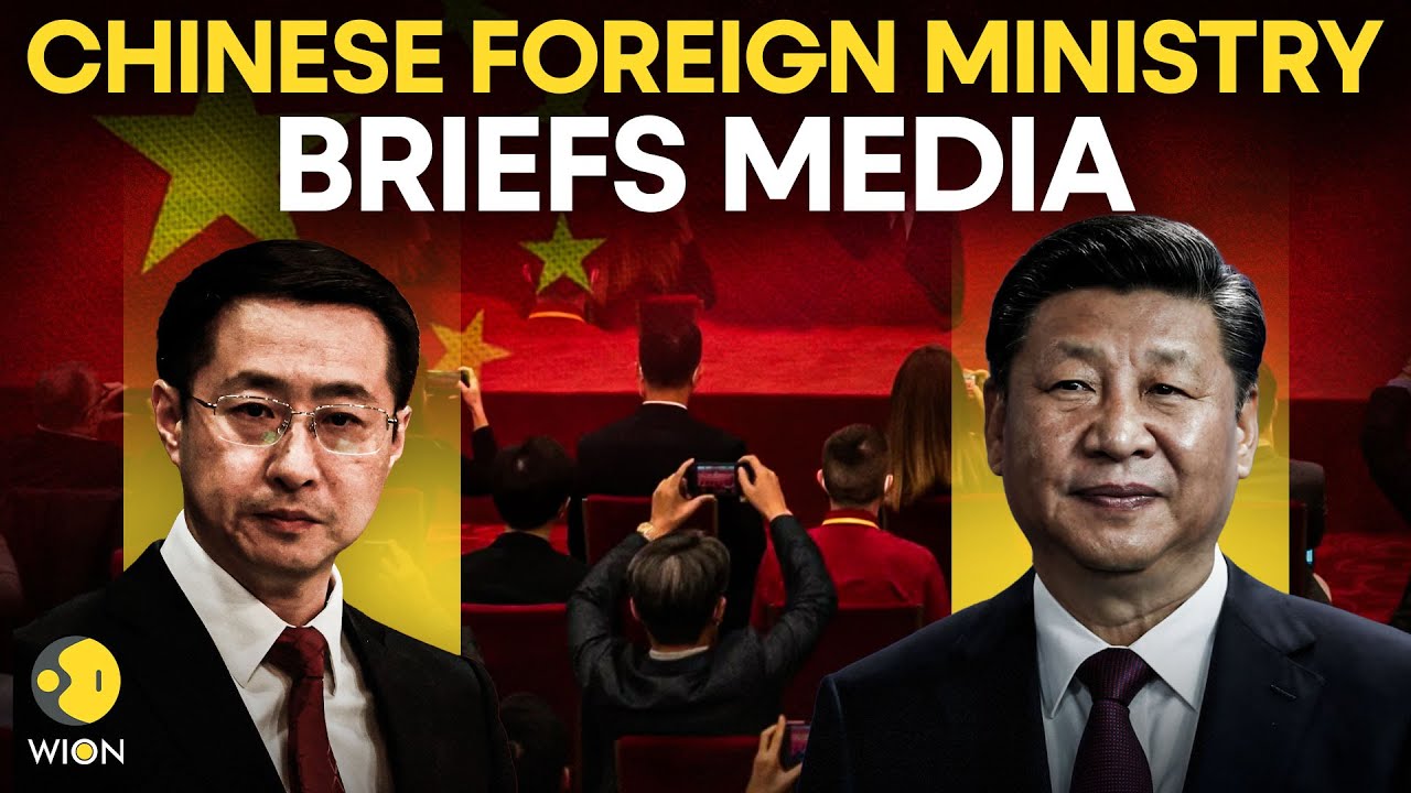 China MoFA LIVE: Chinese Foreign Ministry Holds Media Briefing Amid Taiwan Drills | WION