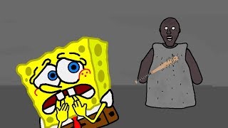 SpongeBob in Granny Horror Game Animation Part 2
