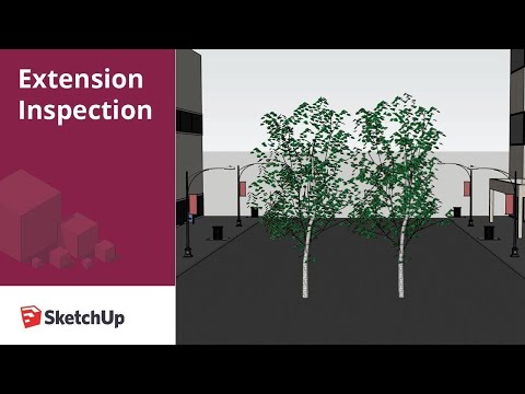 Extension Inspection - FredoPortrait in SketchUp