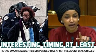 Columbia Suspends Ilhan Omar’s Daughter Day After Omar Grilled University President