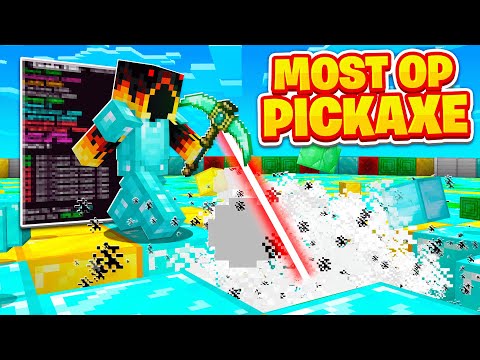 *OVERPOWERED* PICKAXE GIVES *INFINITE* MONEY💸ON *NEW* Minecraft OP Prison Server| (OPlegends)