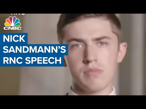 Nicholas Sandmann Rnc VIDEO Nicholas Sandmann: “Niemand is een erger slachtoffer geweest van ...