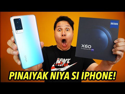 VIVO X60 - PINAIYAK NIYA SI IPHONE GAMIT ANG BAGONG ZEISS CAMERA!