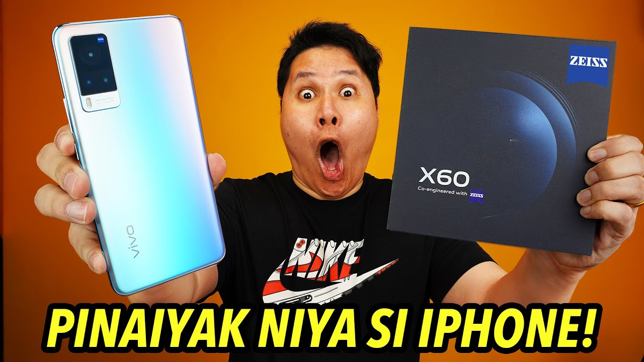 VIVO X60 - PINAIYAK NIYA SI IPHONE GAMIT ANG BAGONG ZEISS CAMERA!