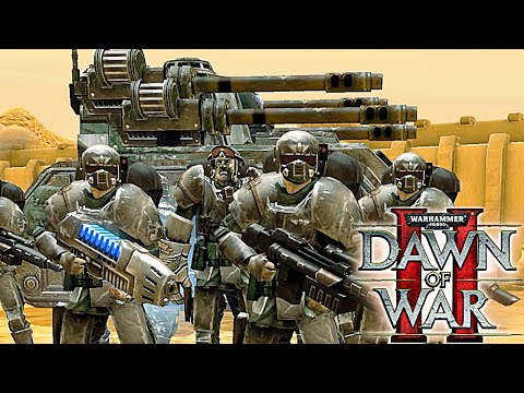 The Artillery of Imperial Guard vs Orks! - Astartes Mod | Warhammer 40K: Dawn of War 2: Retribution