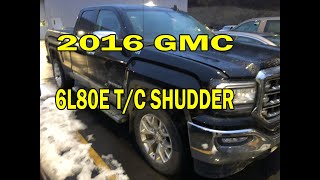 2016 GMC 6L80E Torque converter failure