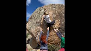 Video thumbnail de Doble Hélice, 7A. La Pedriza