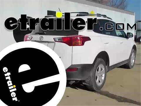 etrailer | DIY Install: Curt Trailer Hitch Receiver on your 2014 Toyota RAV4