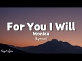 For You I Will Monica | Angel Lyrics