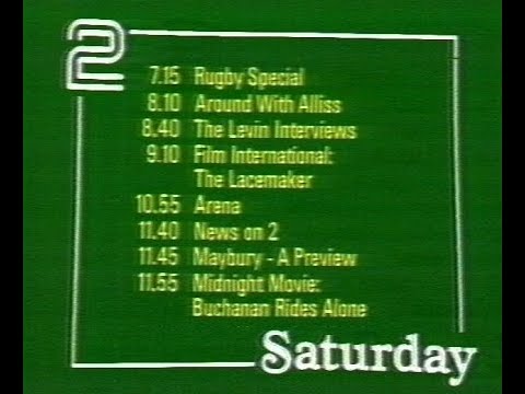 Friday 8th May 1981 BBC2