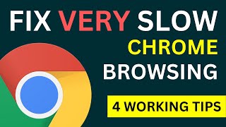How To Fix Slow Google Chrome 2019 | Taking Forever To Load Web pages  | 4 Simple & Working Steps