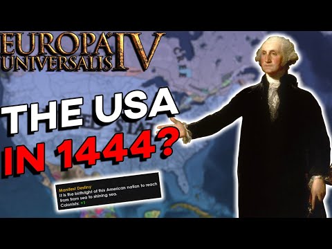 EU4 - What if The USA Existed in 1444?