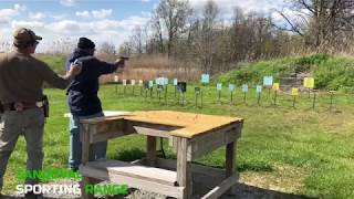 Action Pistol Match at Sandoval Range, Illinois - Shooter 16