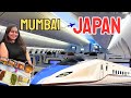 I M Going To JAPAN Travel Vlog MUMBAI To TOKYO ANA Economy Flight Tokyo To OSAKA SHINKANSEN