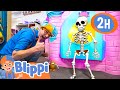 Blippi Learns About Human Body Parts Blippi And Meekah Best Friend Adventures Educational Videos