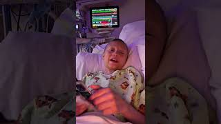 Opening Pokemon Packs in the ICU ❤️‍🩹 #pokemoncards #positivemindset #nevergiveup #pokemon
