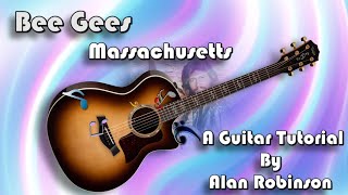 How to play:  Massachusetts by The Bee Gees - Acoustically - Detuned by 1 fret (easy)