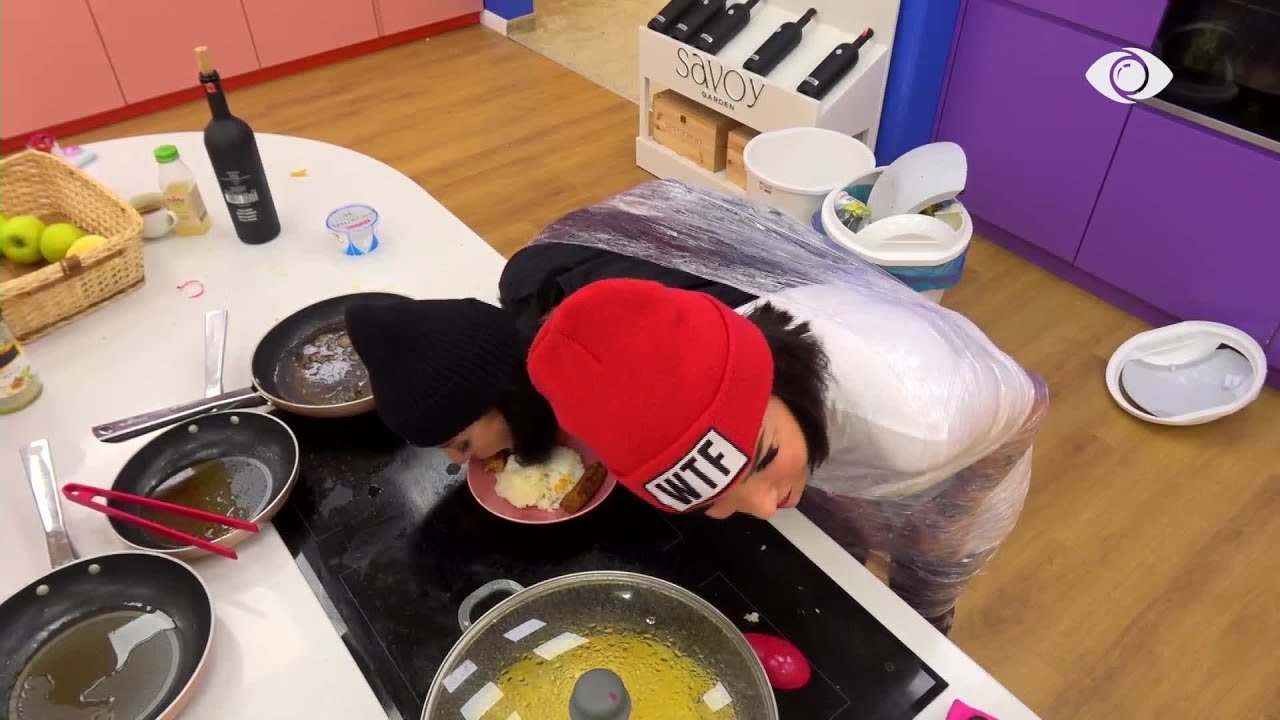 Ledjona dhe Roza hanë pa përdorur duart/ Vijon sfida e Vëllait të Madh