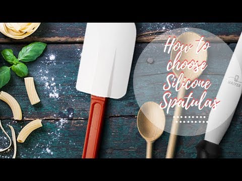 How to choose silicone spatulas for a pastry cook ★ 2019 ★ Как выбрать правильную кулинарную лопатку
