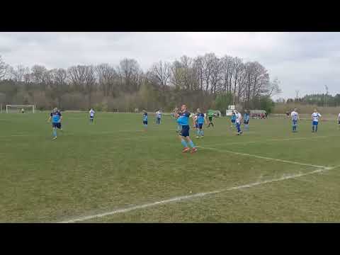 Zamek Szymbark – Huragan Byszwałd 4:0 (3:0) - gol na 1:0 Bartka Nycza i piękna cieszynka, 01.05.2022