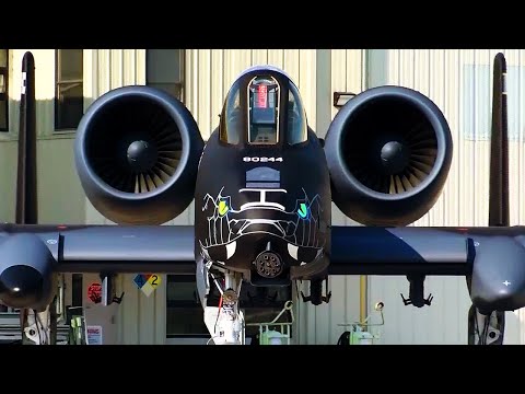 BADASS A-10 BLACKSNAKE Paint Job! | 122nd Fighter Wing A-10C Gets New Blacksnake Paint Scheme