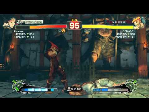 SSFIV AE kisaran [Ryu] vs OZMA001 [Adon] Japanese Online Ranked Match