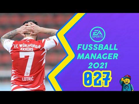 Würzburger Kickers #027 - Gerry am Ende? - FUSSBALL MANAGER 21 - 2. Bundesliga
