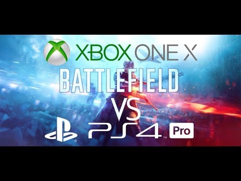BATTLEFIELD V Open Beta Graphics Comparison - Xbox One X VS. PS4 Pro