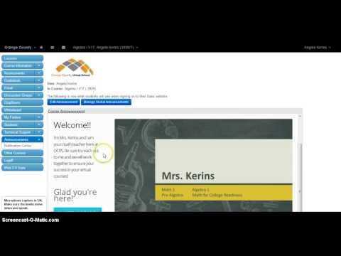 Mrs Kerins Ocvs Math