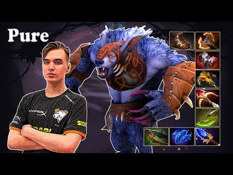 Pure - Ursa Safelane with Taiga Windranger vs MinD ContRoL AntiMage | Dota 2 7.30e Gameplay