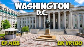 Ep.483 Inside the District’s Fortress: The Historic U.S. Treasury Building 8K VR180 3D Travel