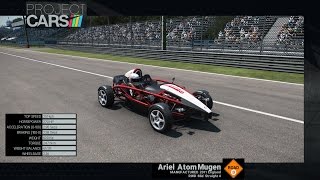 Project CARS: Ariel Atom Mugen @Monza GP - preview & test lap (Modified Car Pack)